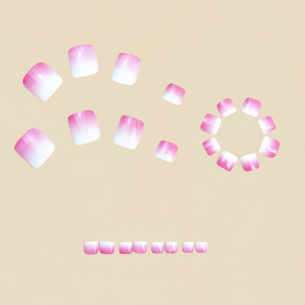 12 Sizes-24 Pcs Press On Nails Y929
