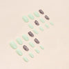 12 Sizes-24 Pcs Press On Nails W765