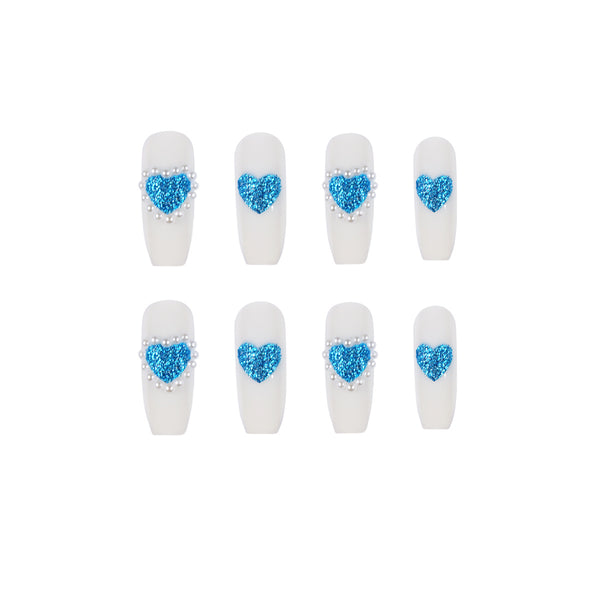 12 Sizes-24 Pcs Press On Nails JP1056