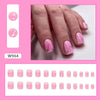 12 Sizes-24 Pcs Press On Nails W964