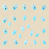 12 Sizes-24 Pcs Press On Nails Y275