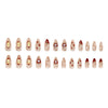 12 Sizes-24 Pcs Press On Nails R939