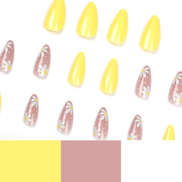 12 Sizes-24 Pcs Press On Nails JP1674