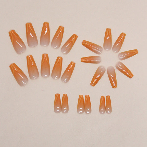 12 Sizes-24 Pcs Press On Nails W1176