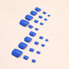 12 Sizes-24 Pcs Press On Nails F068