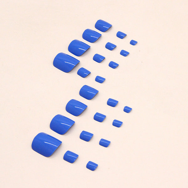 12 Sizes-24 Pcs Press On Nails F068
