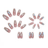12 Sizes-24 Pcs Press On Nails Z184