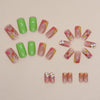 12 Sizes-24 Pcs Press On Nails W1205