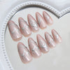 12 Sizes-24 Pcs Press On Nails W1901