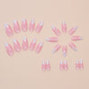 12 Sizes-24 Pcs Press On Nails W1650