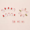 12 Sizes-24 Pcs Press On Nails W1968