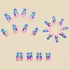 12 Sizes-24 Pcs Press On Nails Y687