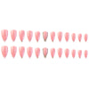 12 Sizes-24 Pcs Press On Nails D015