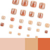 12 Sizes-24 Pcs Press On Nails JP3218