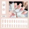 12 Sizes-24 Pcs Press On Nails R694