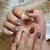 12 Sizes-24 Pcs Press On Nails MY099