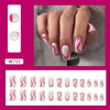 12 Sizes-24 Pcs Press On Nails W755