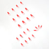 12 Sizes-24 Pcs Press On Nails JP1104
