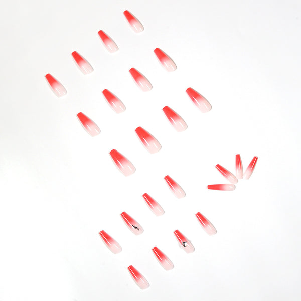 12 Sizes-24 Pcs Press On Nails JP1104