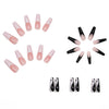 12 Sizes-24 Pcs Press On Nails W058