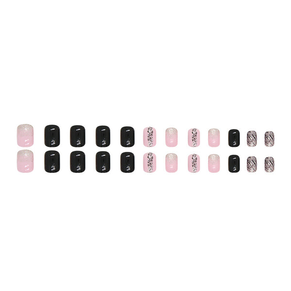 12 Sizes-24 Pcs Press On Nails W637