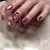 12 Sizes-24 Pcs Press On Nails W1497