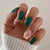 12 Sizes-24 Pcs Press On Nails W534