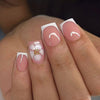 12 Sizes-24 Pcs Press On Nails C1164