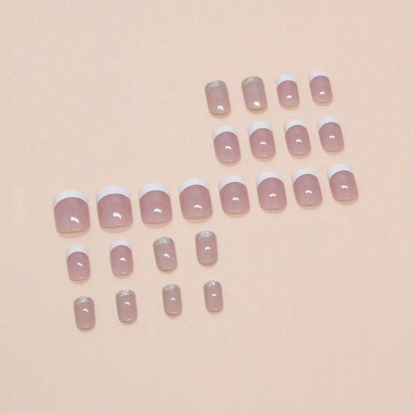 12 Sizes-24 Pcs Press On Nails W1677