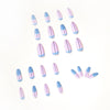 12 Sizes-24 Pcs Press On Nails JP1132