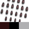 12 Sizes-24 Pcs Press On Nails JP3551