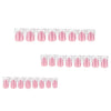 12 Sizes-24 Pcs Press On Nails JP4293
