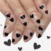 12 Sizes-24 Pcs Press On Nails C1516