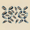 12 Sizes-24 Pcs Press On Nails Y1560