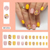 12 Sizes-24 Pcs Press On Nails W1456