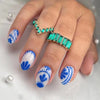 12 Sizes-24 Pcs Press On Nails W1200
