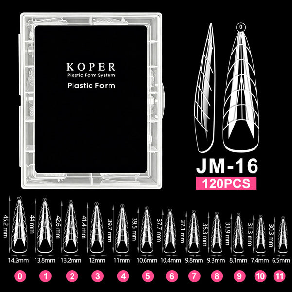 120 Pcs Press On Nails JM01