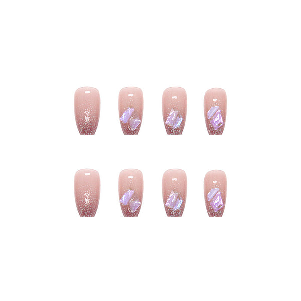 12 Sizes-24 Pcs Press On Nails Z344