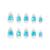 12 Sizes-24 Pcs Press On Nails JP3232