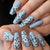 12 Sizes-24 Pcs Press On Nails y2084-24