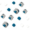12 Sizes-24 Pcs Press On Nails JP1672
