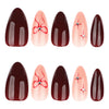 12 Sizes-24 Pcs Press On Nails JP4150