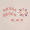 12 Sizes-24 Pcs Press On Nails W1070