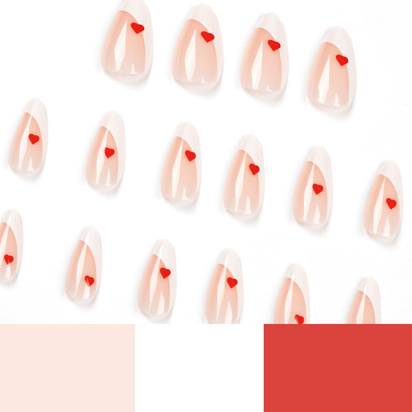 12 Sizes-24 Pcs Press On Nails JP1788