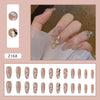 12 Sizes-24 Pcs Press On Nails Z168