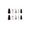 12 Sizes-24 Pcs Press On Nails JP2014