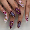 12 Sizes-24 PcsPress On Nails Z876