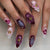 30 Pcs Press On Nails Z876