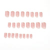 French Pink Short Press on Nails