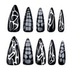 12 Sizes-24 Pcs Press On Nails DIY71